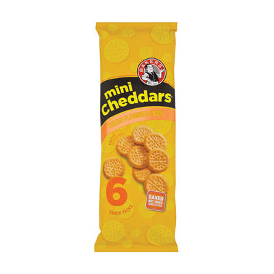 Bakers Mini Cheddar Cheese 198g