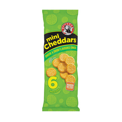 Bakers Mini Cheddar Cheese and Onion 198g