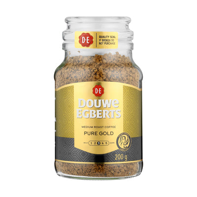Tandheelkundig afstand weg Douwe Egberts Instant Coffee Pure Gold Medium Roast 200g | The Cape Grocer